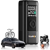 Deals on Warwolf 160PSI 10000mAh Portable Tire Inflator Air Compressor