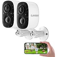2-Pack CURISEE Wireless Outdoor Security Camera Deals