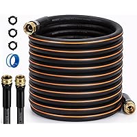 Gochifix 25-ft 550 PSI  5/8-in Heavy Duty Rubber Water Hose Deals