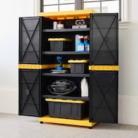 Project Source 72-in Freestanding Plastic Garage Cabinet Deals