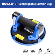Kobalt 330-lb 8-in Dia Plastic Battery Operated Tile Suction Cup Deals