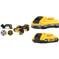 DEWALT XR 20V MAX 3-in Trigger Switch Cut-Off Tool w/2 Batteries Deals