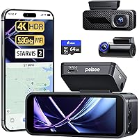 Deals on Pelsee P1 Pro Sony Starvis 2 Sensor 4K GPS WiFi Dash Cam