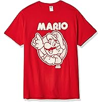 Nintendo Mens So Mario T-Shirt Deals