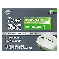 8-Pack DOVE MEN + CARE 3 in 1 Bar Cleanser 3.75oz Deals