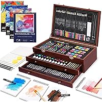 Deals on Cool Bank 194 Piece Deluxe Art Set