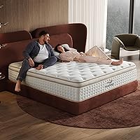 HealNap 12-inch Queen Hybrid Mattress with Zoned Support Deals