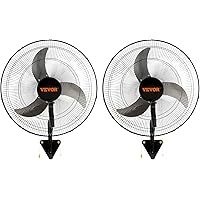 2-Pack Vevor 18-inch Oscillating Wall Mount Fan Deals
