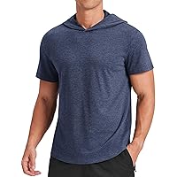 Pinspark Men's Short Sleeve Hoodies T-Shirt Deals