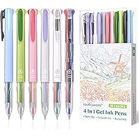 6-Piece Four Candies Multicolor Pens 0.5mm Deals
