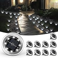 10-Pack SOLPEX Mini Solar Ground Lights Deals