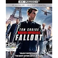 Mission: Impossible Fallout 4K UHD + Blu-ray + Digital Deals