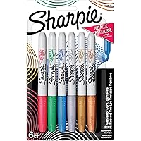 Deals on 6pk Sharpie Metallics Permanent Markers Fine Tip