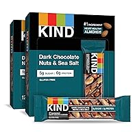 Deals on 24ct KIND Nut Bars Dark Chocolate Nuts and Sea Salt 1.4oz