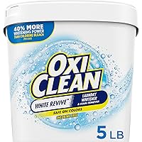 Deals on OxiClean White Revive Laundry Whitener and Stain Remover Powder 5lb