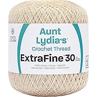 Red Heart Coats Crochet Aunt Lydias Crochet Size 30 180-226 Deals