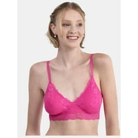No Boundaries Contour Floral Lace Bralette Deals