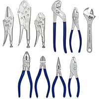 10-Piece Ultra Steel Wrench and Plier Set Deals