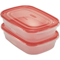 2-ct Rubbermaid TakeAlongs Rectangular Food Storage Containers 1Gal Deals