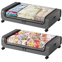 2-Pack Wlretmci Under Bed Storage Containers Deals