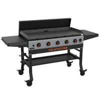 Deals on Blackstone Bronco 5-Burner 44-in Propane Flat Top Grill w/Hard Cover