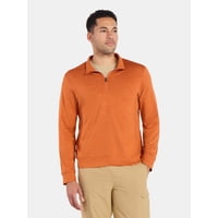 Athletic Works Mens ButterCore Soft Quarter-Zip Pullover Shirt Deals