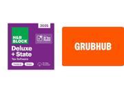 H&R Block Tax Software Deluxe + State 2025 PC/Mac + $10 Gift Card Deals