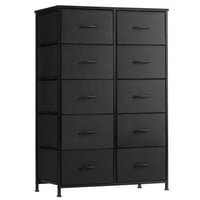 CONCETTA 10-Drawer Fabric Storage Cabinet Deals