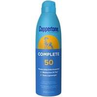 Coppertone Complete Sunscreen Spray SPF 50 + $4 Walmart Cash Deals
