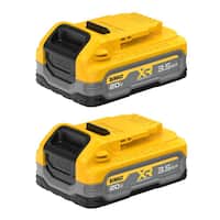 2pk DEWALT 20V MAX XR POWERSTACK Lithium-Ion 3.5 Ah Battery Deals