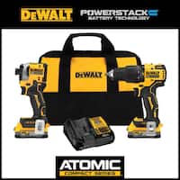 DeWalt 20V MAX Li-Ion Cordless 2-Tool Combo Kit w/2 Batteries Deals