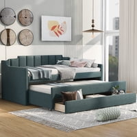 EUROCO Twin Size Upholstery Daybed Storage Sofa Bed Deals