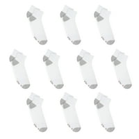 20-Pack Hanes Mens Lightweight Comfort Super Value Ankle Socks Deals