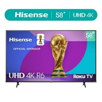 Hisense 58R6E3 58-inch 4K UHD LED Roku Smart TV Deals