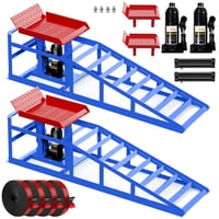 2pc Lafati 5T 10000lbs Hydraulic Car Ramps Deals