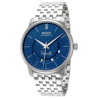 Mido Smiling Moon Automatic Blue Dial Mens Watch Deals