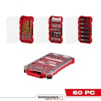 Milwaukee SHOCKWAVE Impact Duty Alloy Steel Screw Driver Bit Set Deals
