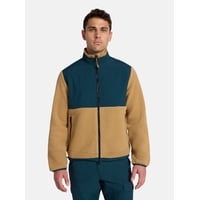 Ozark Trail Mens Mix Media Fleece Jacket Deals