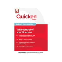 Quicken Classic Deluxe 1 Year Subscription Windows/Mac Key Card Deals
