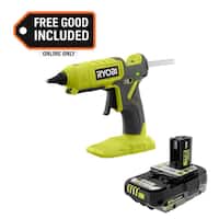 Deals on RYOBI ONE+ 18V Cordless Dual Temperature Glue Gun w/Battery