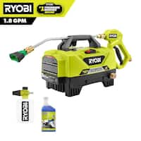 RYOBI 1.8 GPM Automotive High Flow Pressure Washer Kit Deals