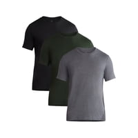 3pk George Mens Crewneck Tee with Short Sleeves Deals