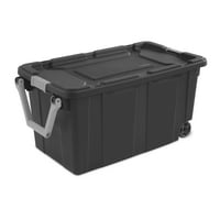 Sterilite 40 Gallon Wheeled Plastic Storage Container w/Handle Deals