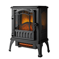 Deals on Mainstays 2-Setting 3D Electric Stove Heater Open-Box